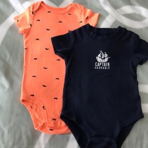 Carter's boys bodysuits